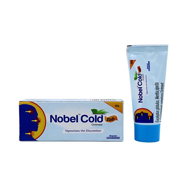 Nobel Cold Rub Ointment 20gm Price, Uses, Side effects, Substitutes ...
