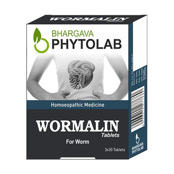 Bhargava Phytolab Wormalin Tablet (Pack Of 3 x 30's) 1's