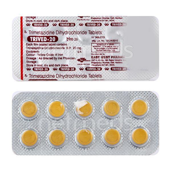 Trived 20mg Tablet 10'S : Uses, Side Effects, Price | Netmeds