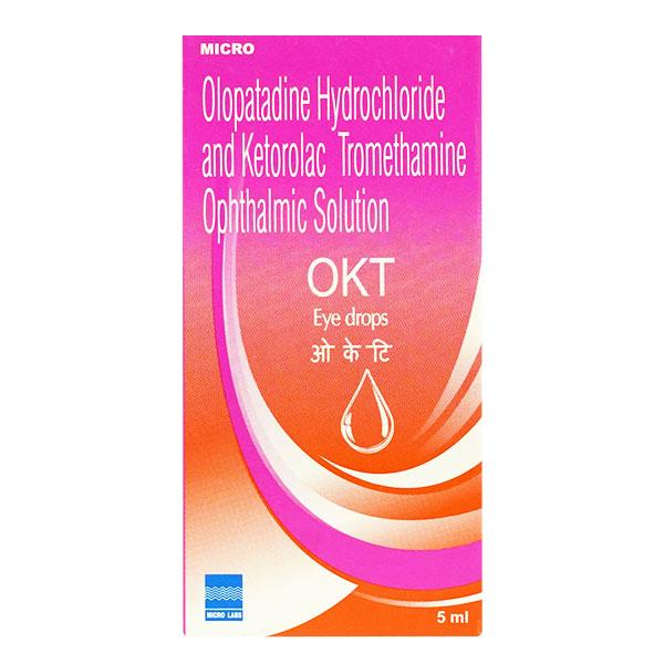 OKT Eye Drops 5ml Price, Uses, Side effects, Substitutes | Netmeds