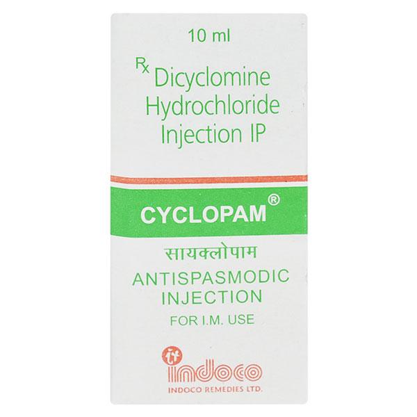 Cyclopam Injection 10ml Price, Uses, Side effects, Substitutes | Netmeds