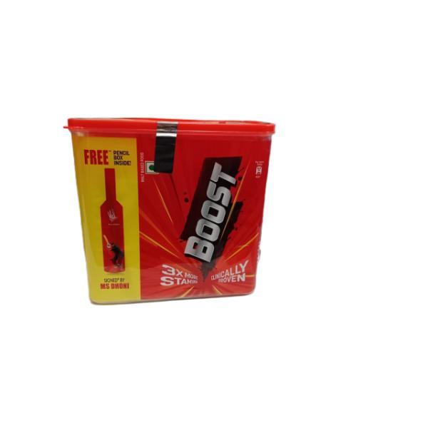 Boost 3X Stamina Powder ( Pack of 2 x 500 g with Free Pencil box) Pet Jar