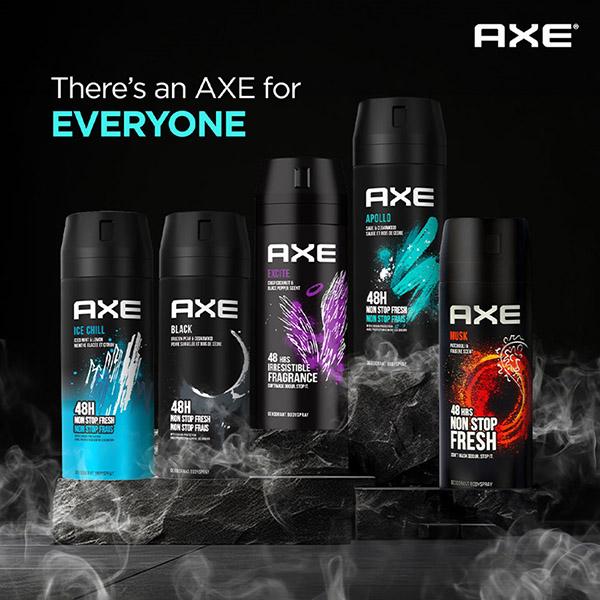 Fragrance Best Smelling Axe Spray Axe Phoenix 48-Hour Fresh Scent