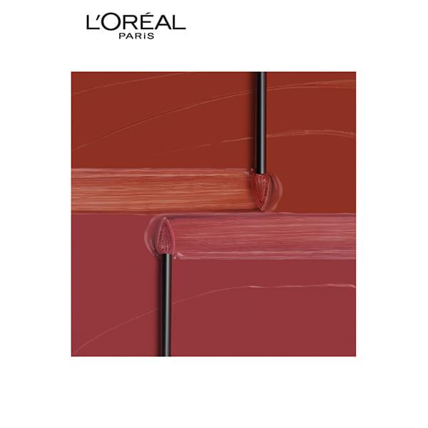 Rouge à Lèvres L'Oréal Signature Matte 128 I Decide - Teinte Rose - Finition Mate