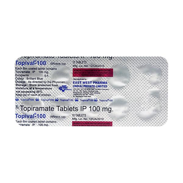 topival 100mg tablet