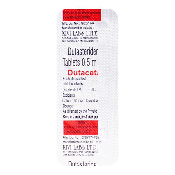 DUTACET 0.5mg Tablet 10's Price, Uses, Side effects, Substitutes | Netmeds