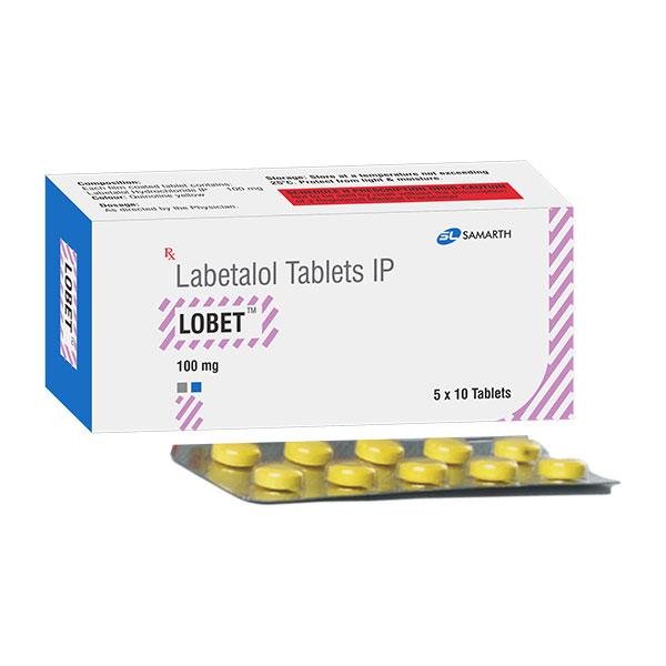 Lobet 100mg Tablet 10'S - Price, Uses, Side Effects | Netmeds