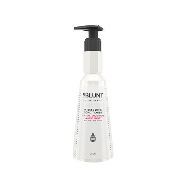 Buy Bblunt Intense Shine Conditioner with Rice, Silk Protein for Softer ...