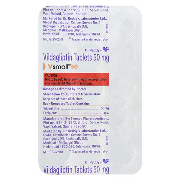 vsmall 50mg tablet