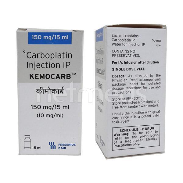kemocarb 150mg injection 15ml
