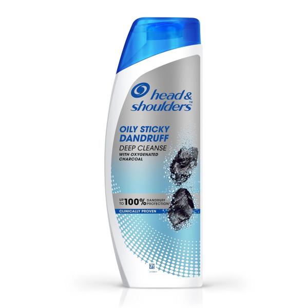 Head & Shoulders Oily Sticky Dandruff Deep Cleanse With Oxygenated ...