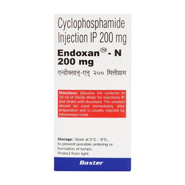 Endoxan N 200mg Injection 1's Price, Uses, Side effects, Substitutes ...