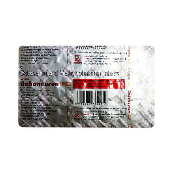 GABANEURON Tablet 15's Price, Uses, Side effects, Substitutes | Netmeds