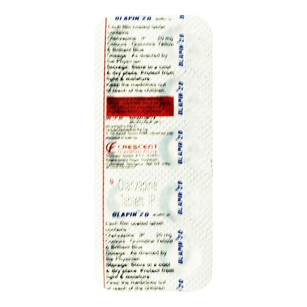 Buy Olapin 20mg Tablet 10'S Online at Upto 25% OFF | Netmeds