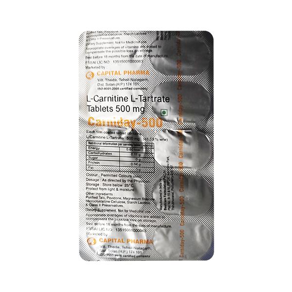 carniday 500 tablet