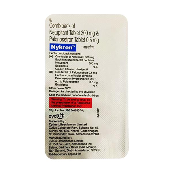 NYKRON COMBIPACK Tablet 1's Price, Uses, Side effects, Substitutes ...