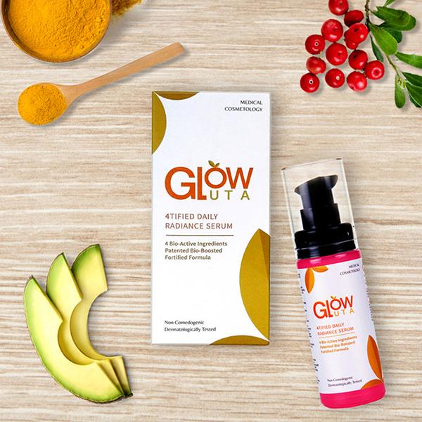 Buy Glutaglow Glutathione 4Tified Daily Radiance Rejuvenating Skin Serum 30  ml Online at Discounted Price | Netmeds