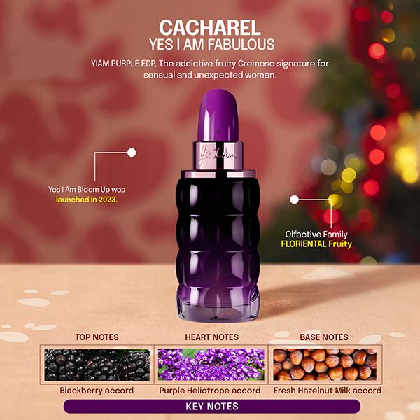 Cacharel Yes I Am Fabulous EDP 50ml 30ml 2's