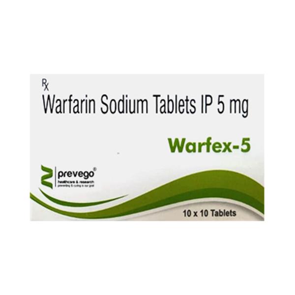 WARFEX 5 Tablet 10's Price, Uses, Side effects, Substitutes | Netmeds