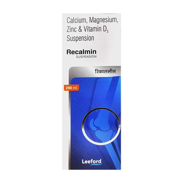 Recalmin Suspension 200ml Price, Uses, Side effects | Netmeds