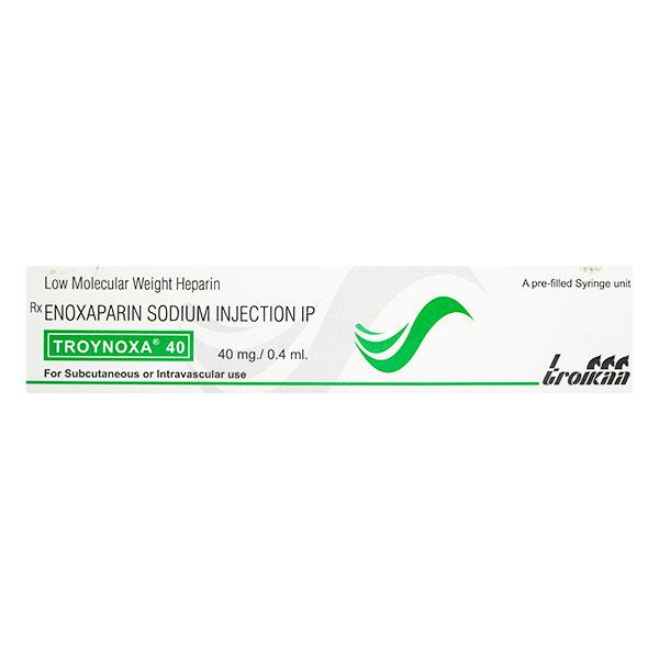 Troynoxa 40mg Injection 0.4ml Price, Uses, Side effects, Substitutes ...