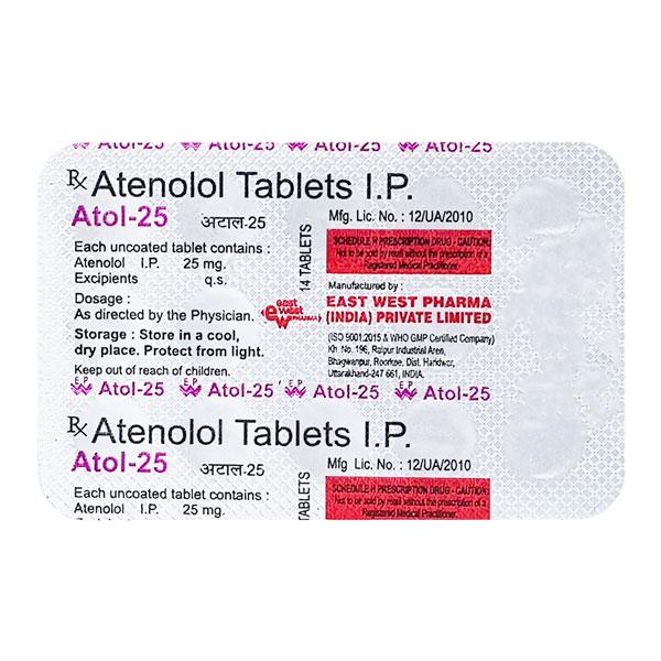 atol 25mg tablet