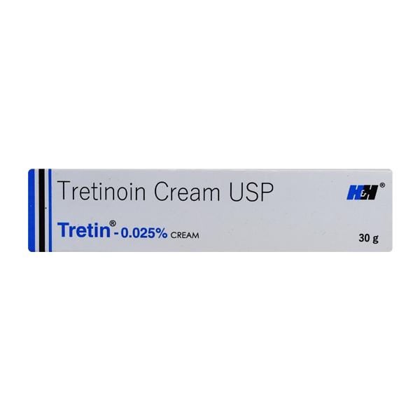 tretin 0.025 cream 30gm