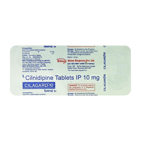 cilagard 10mg tablet