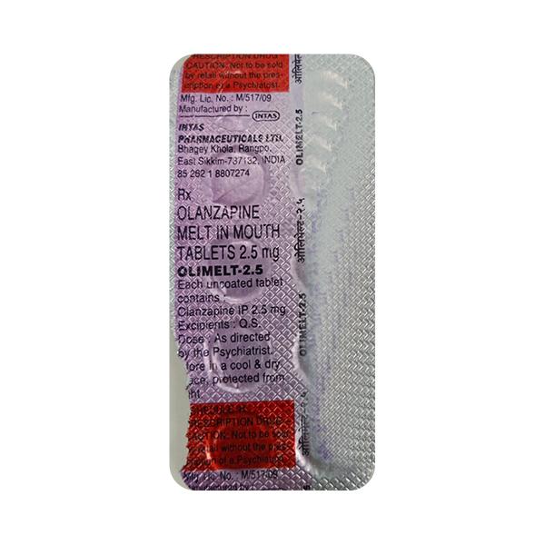 olimelt 2.5mg tablets
