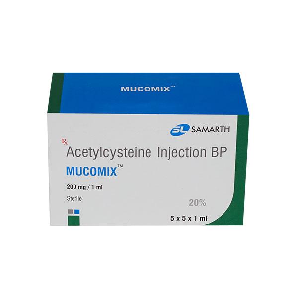 Mucomix 200mg Injection 1ml