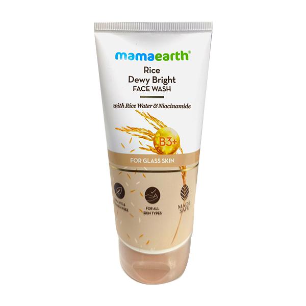 Mamaearth Rice Dewy Bright Face Pack with Rice Water & Niacinamide for ...