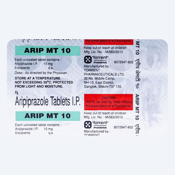 arip mt 10mg tablet