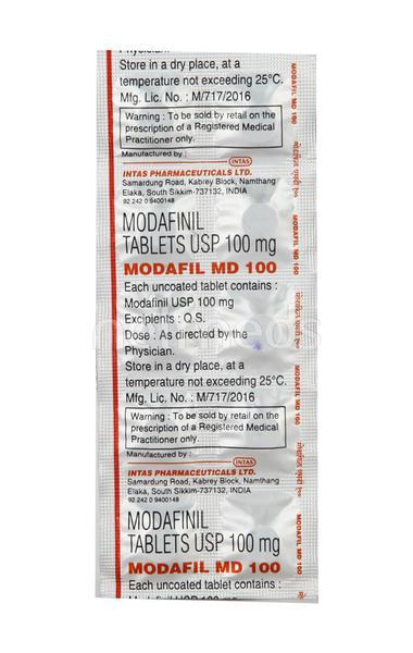 modafil md 100mg tablet