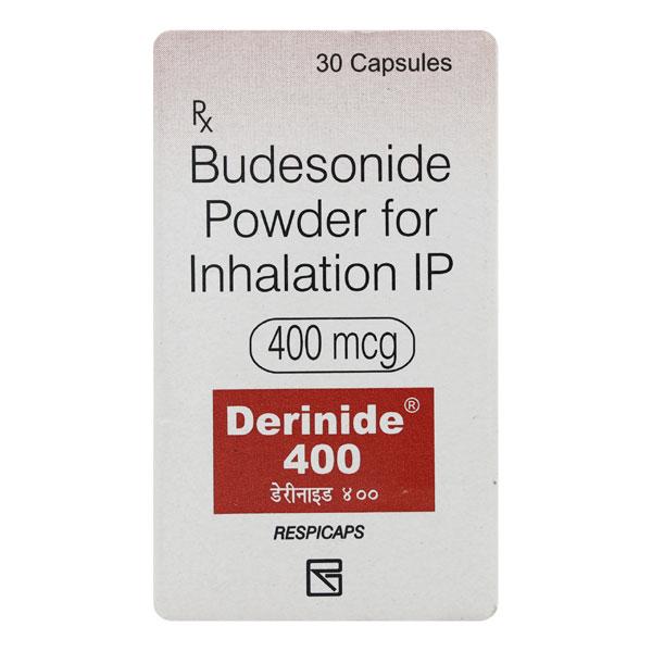 Derinide 400mcg Respicap 30'S Price, Uses, Side effects, Substitutes ...