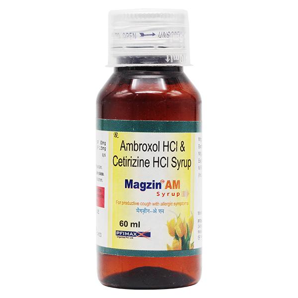 MAGZIN AM Syrup 60ml Price, Uses, Side effects, Substitutes | Netmeds