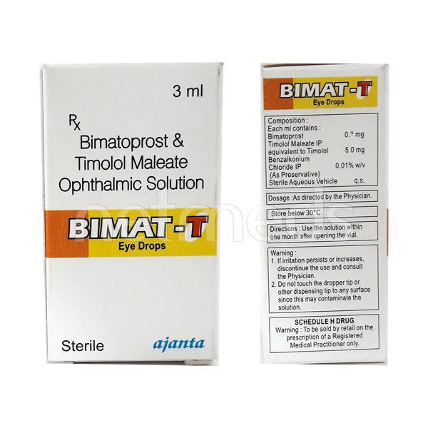 bimat t eye drops