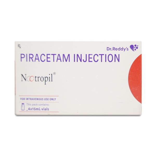 Nootropil Injection 4X15ml Price, Uses, Side effects, Substitutes | Netmeds
