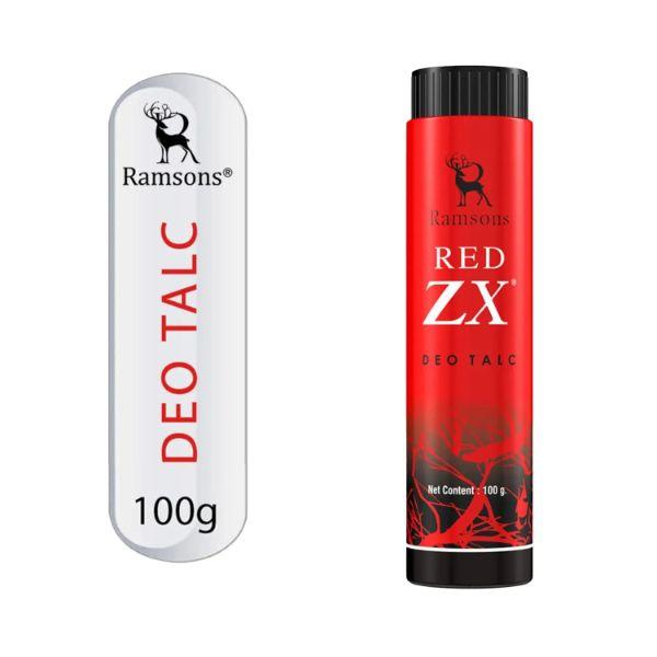 Buy Ramsons Red Zx Deo Talc 100 gm Online at Discounted Price