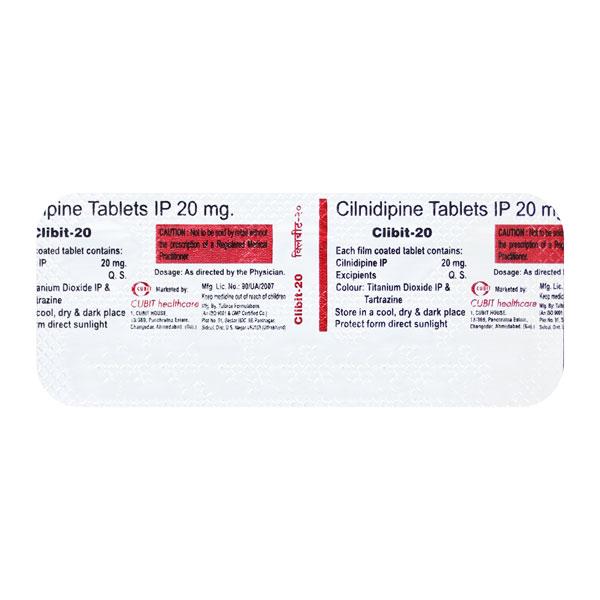 CLIBIT 20 Tablet 10's : Price, Uses, Side Effects | Netmeds