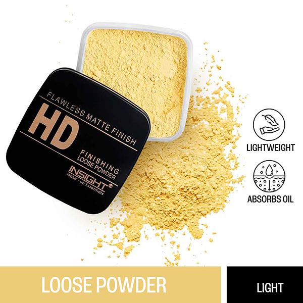 Buy Insight Cosmetics HD Finishing Loose Powder - Light 30 gm Online at ...