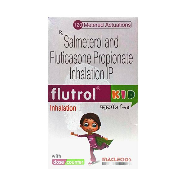 Flutrol Kid With Dose Counter 120md Inhaler 7.2g Price, Uses, Side ...