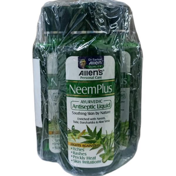 Allen Neem Plus Antiseptic Liquid (Pack of 3 x 100 ml)