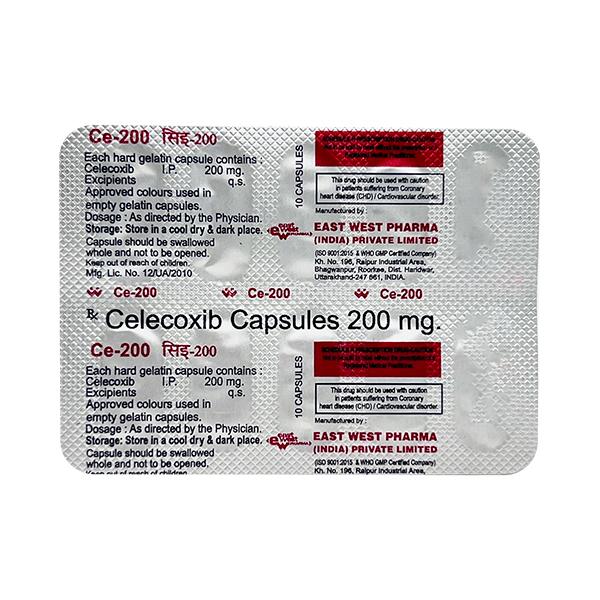 CE 200mg Capsule 10'S Price, Uses, Side effects, Substitutes | Netmeds