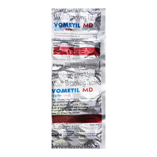 vometil md tablet