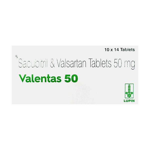 VALENTAS 50 Tablet 14's