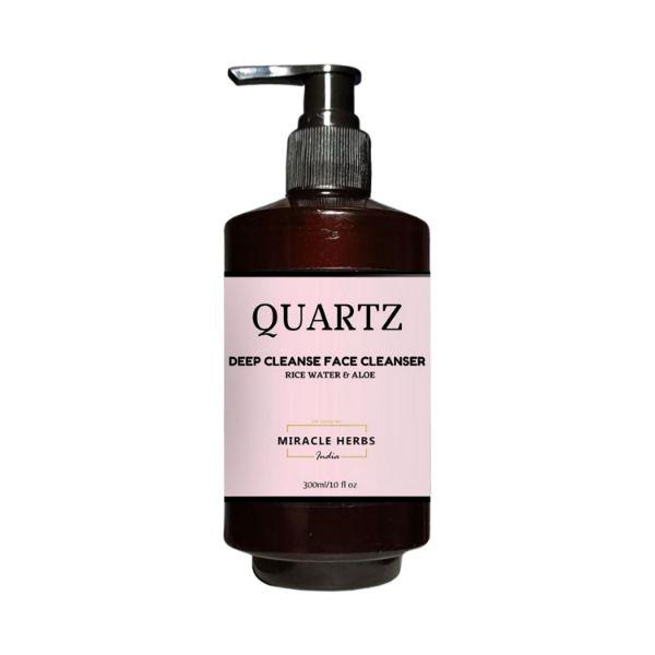 Buy Miracle Herbs Quartz Deep Cleanse Face Cleanser 300 ml Online at ...