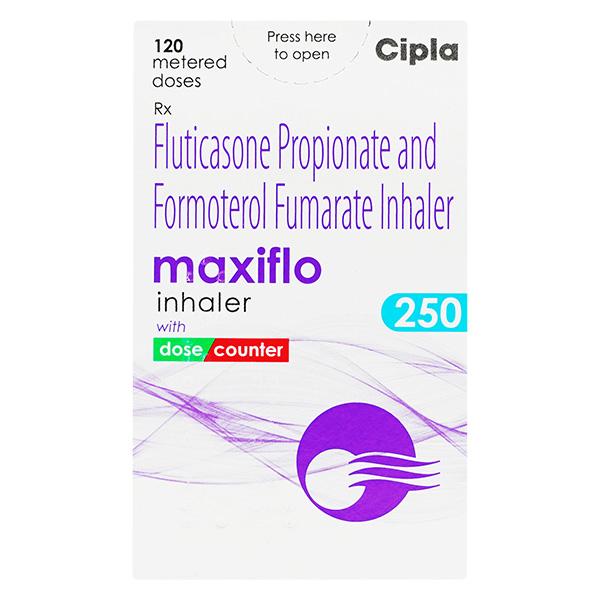 Maxiflo 250 Inhaler 120Md Price, Uses, Side effects, Substitutes | Netmeds
