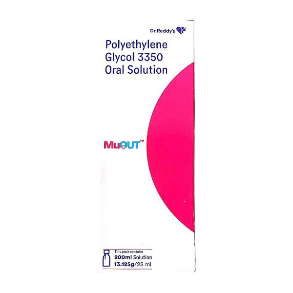 MUOUT Oral Solution 200ml Price, Uses, Side effects, Substitutes | Netmeds