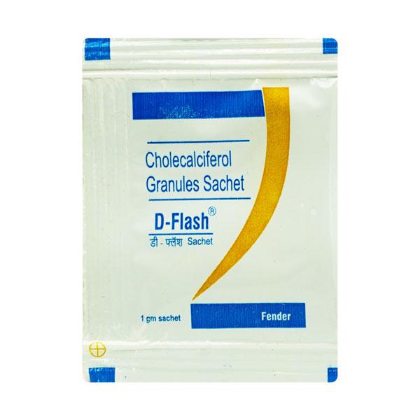 D FLASH Granules 1gm Price, Uses, Side effects, Substitutes | Netmeds