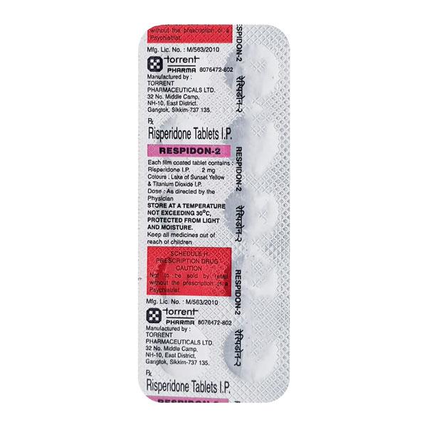 respidon 2mg tablet